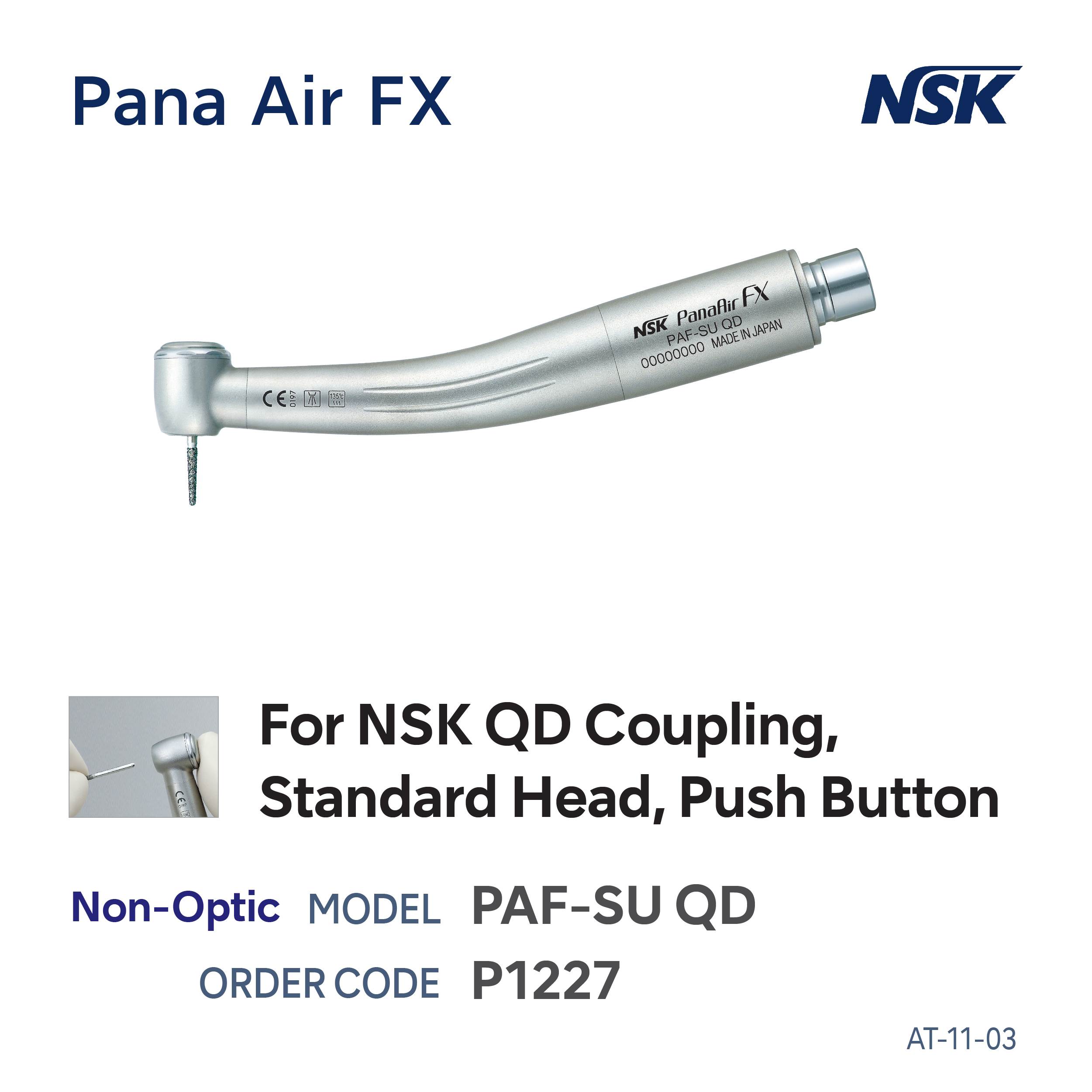 Pana Air FX Handpiece PA F SU QD