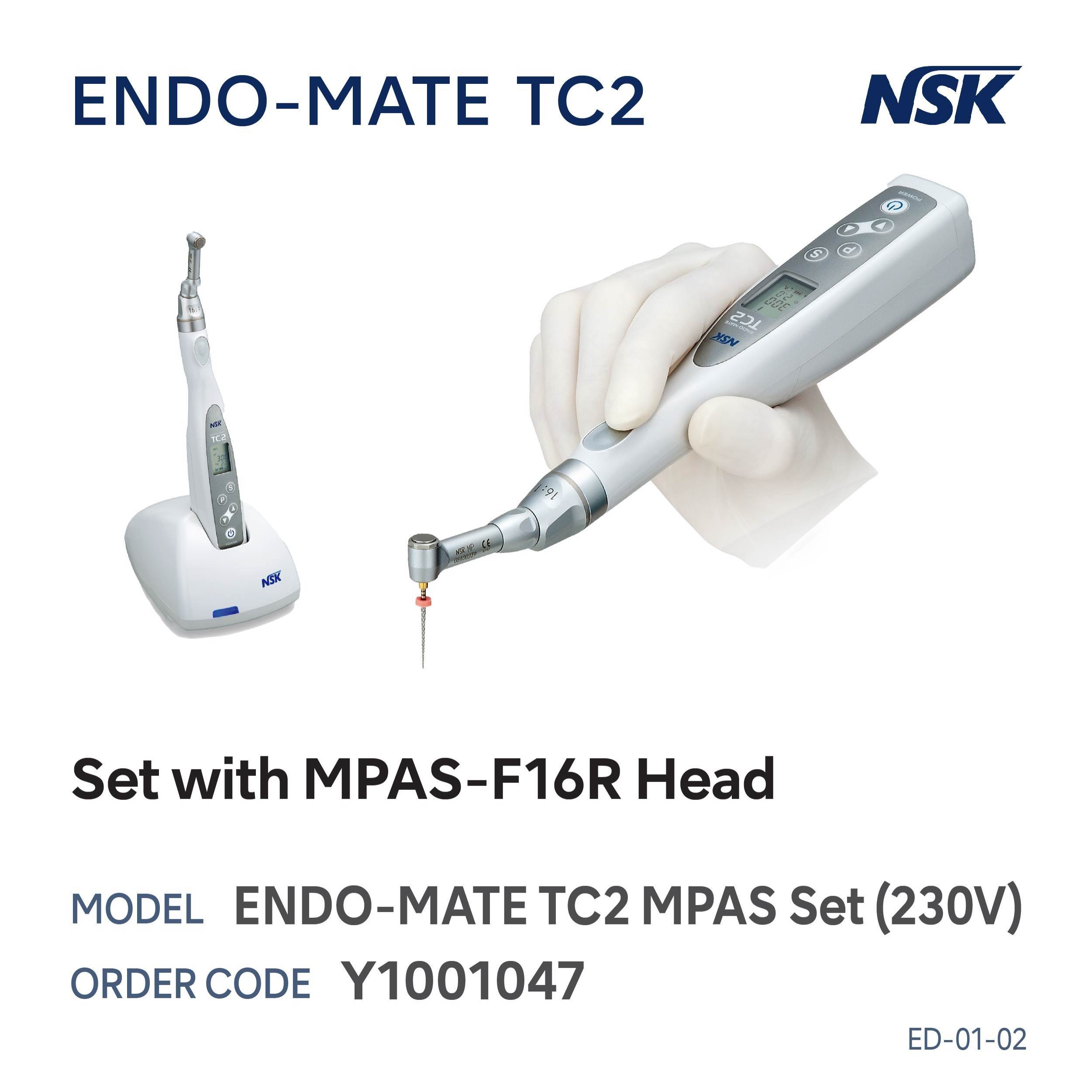 ENDOMATE TC2 WITH MPAS 1:16 HEAD