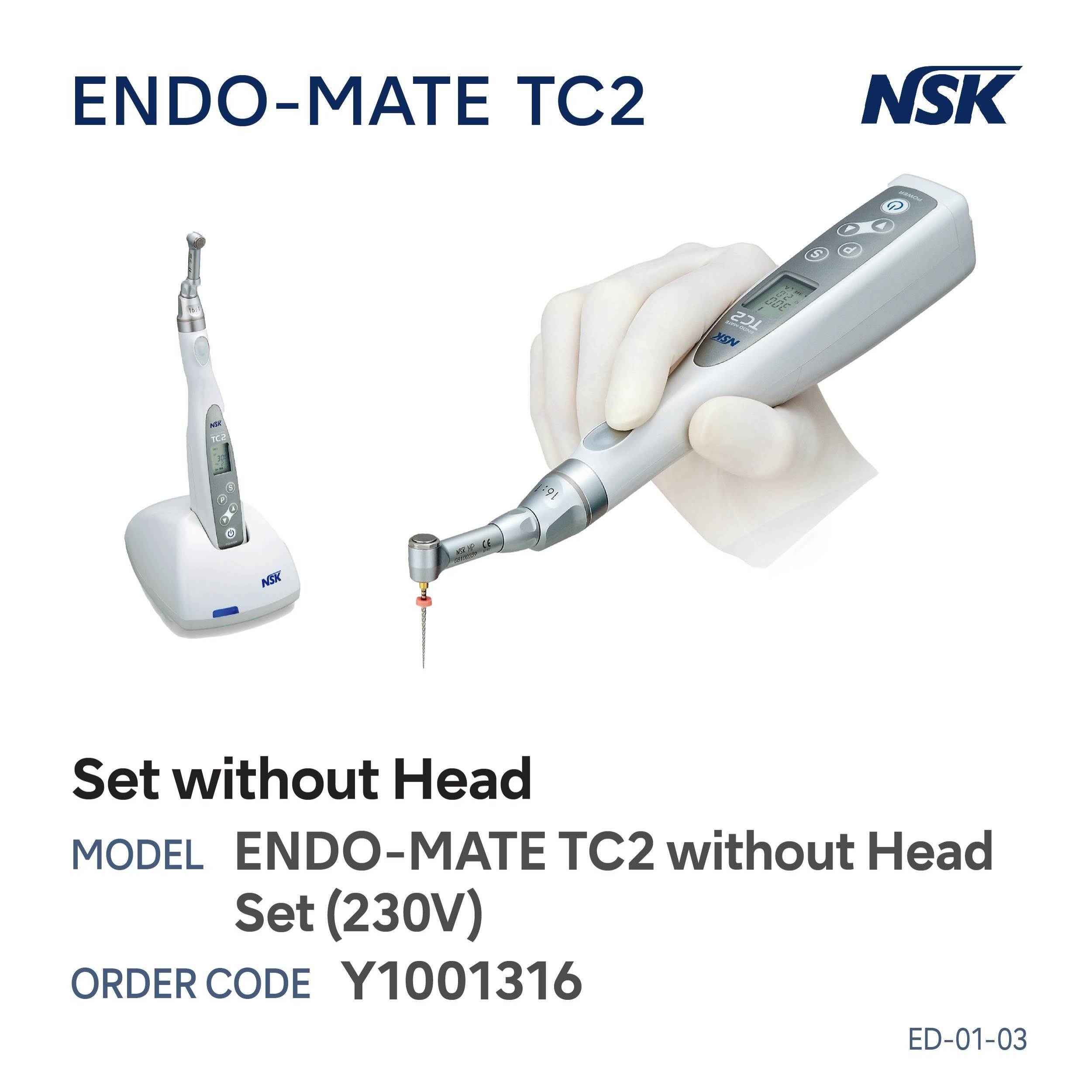 Endomate TC2 With MPAS F10 R Handpiece