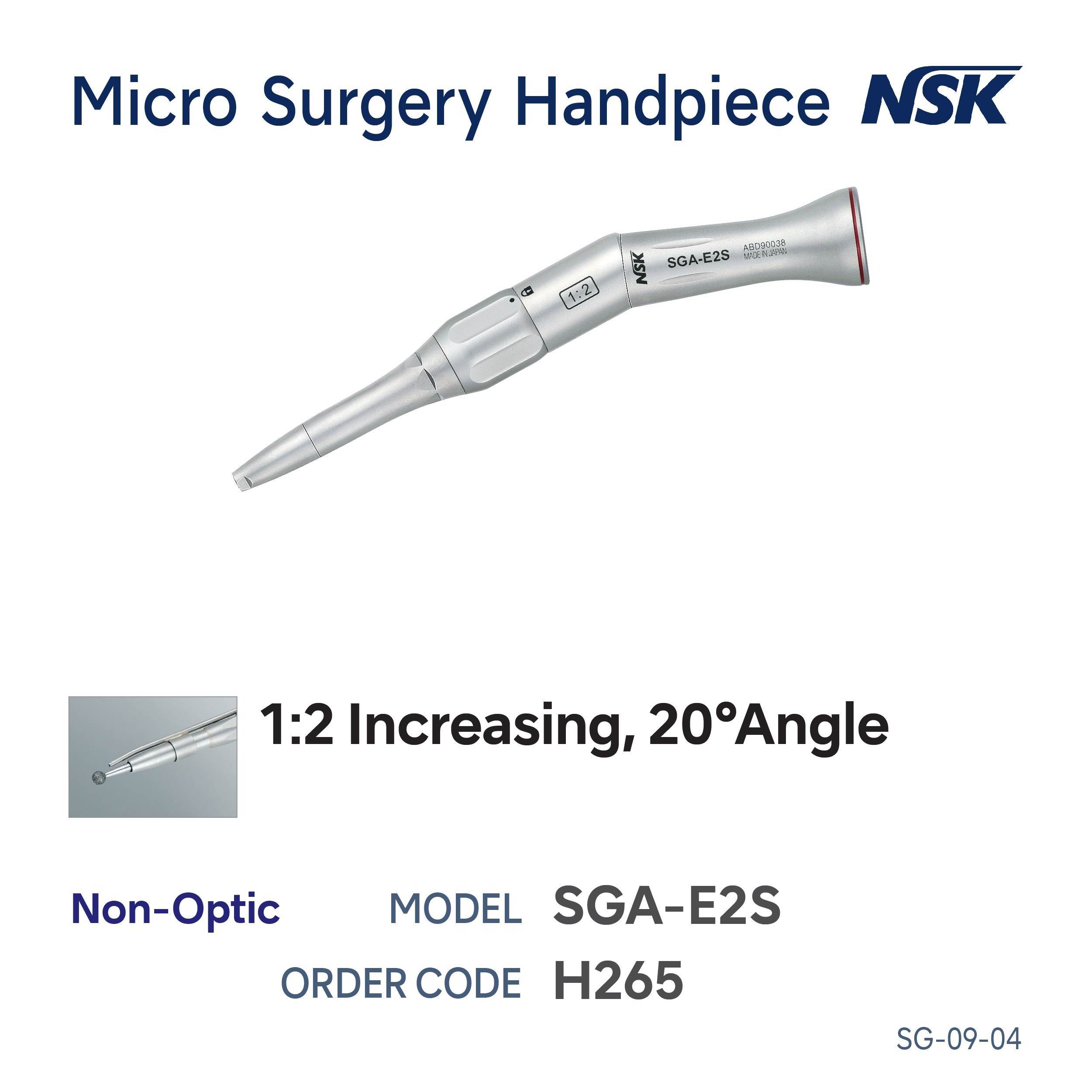 SGA E2S Micro Surgery Handpiece
