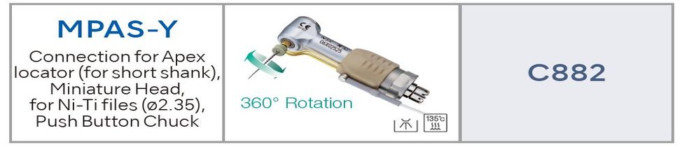 MPAS-Y CONTRA ANGLE HEAD