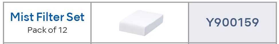 MIST FILTER SET
