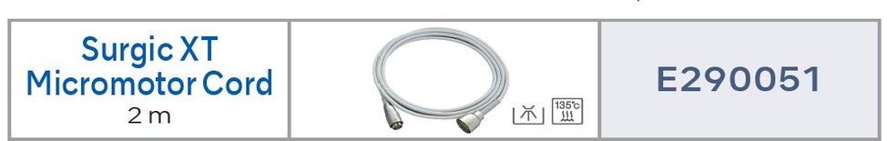 SURGIC AP MICROMOTOR CORD ONLY