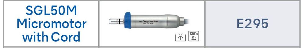 SGL50M MICRO MOTOR WITH CORD OPTIC