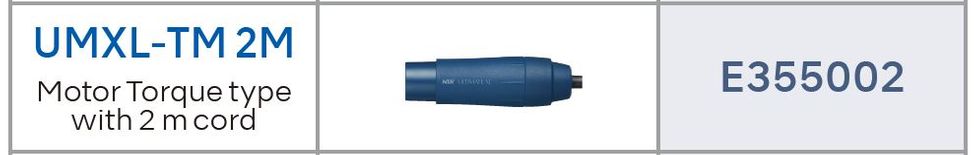 UMXL-TM 2M Motor Torque type with 2 m cord