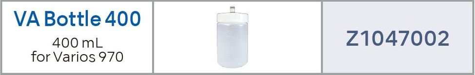VA Bottle 400 400 mL for Varios 970