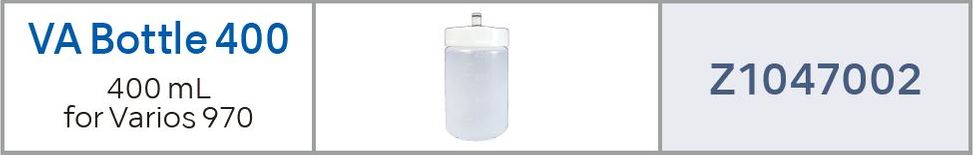 VA Bottle 400 400 mL for Varios 970