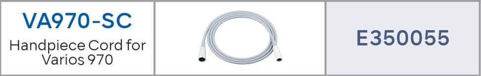 VA970-SC Handpiece Cord for Varios 970