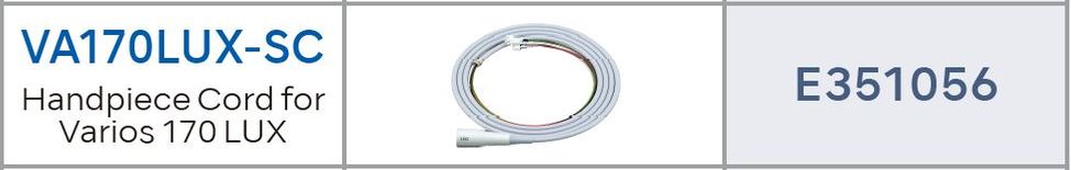 VA170LUX-SC Handpiece Cord for Varios 170 LUX