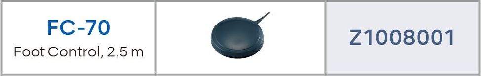 FC-70 Foot Control, 2.5 m