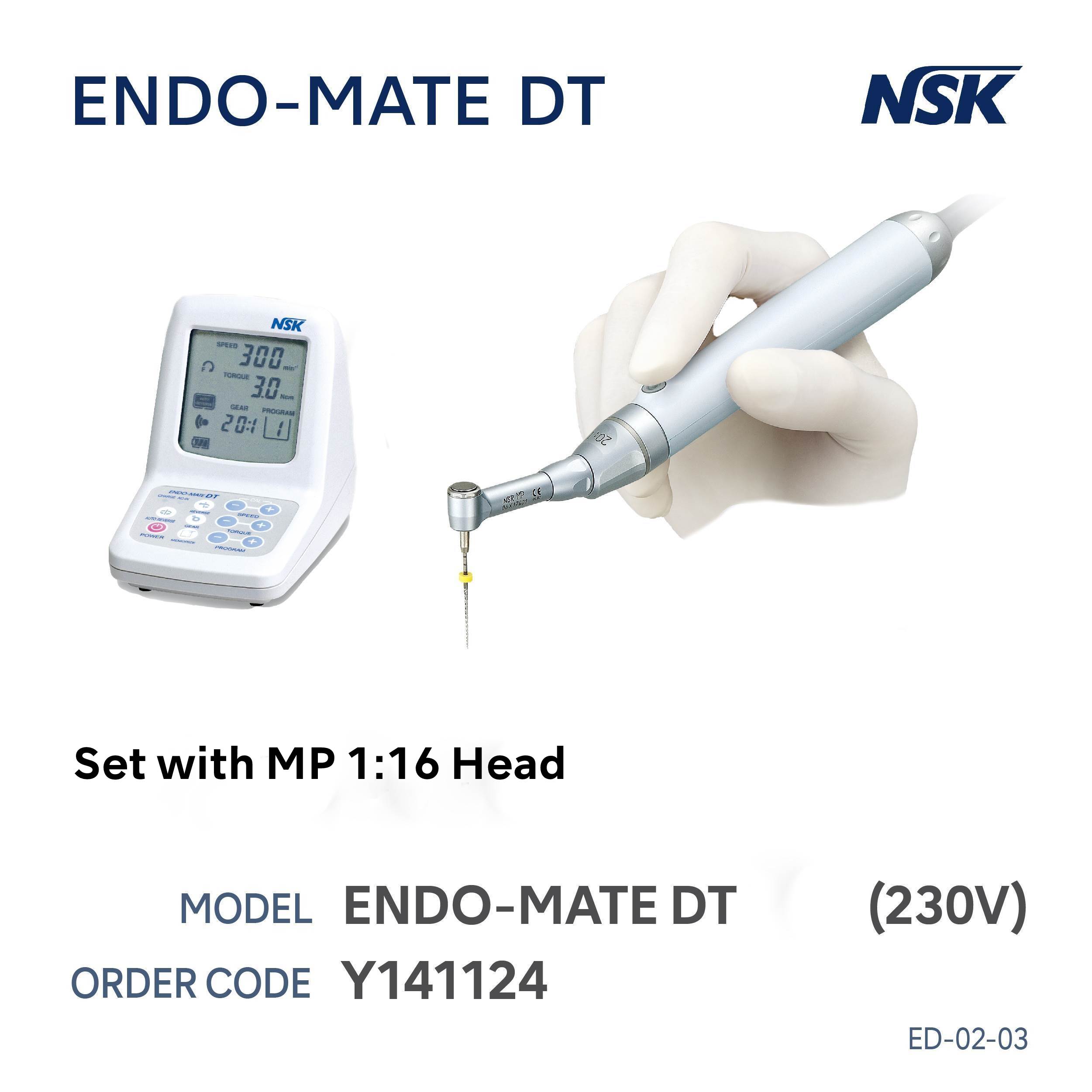 Endomate DT with 16:1 MP Head
