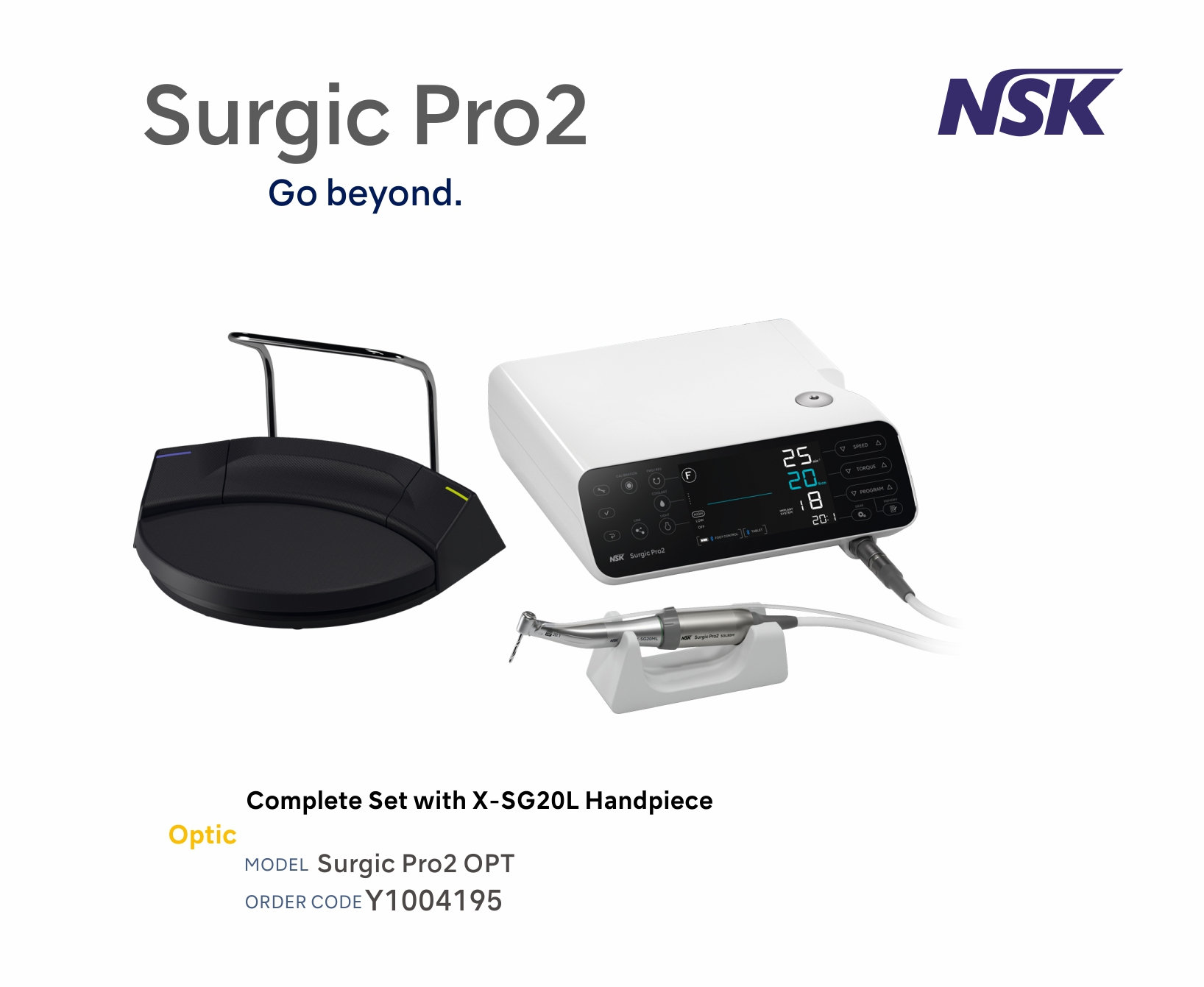 SURGIC PRO-2 OPTIC 230V,WITH XSG20L HPS